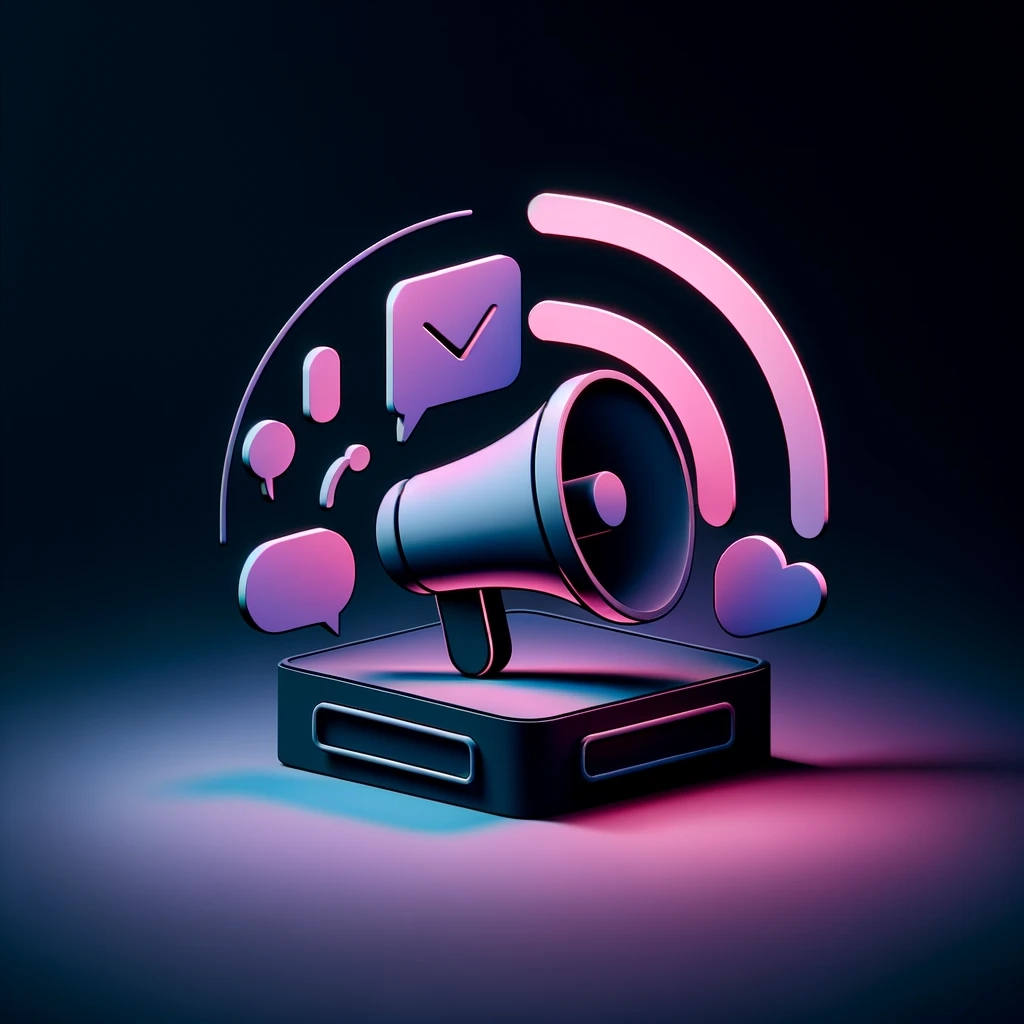 Megaphone illustration